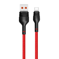 XO USB to USB-C cable XO NB55 5A, 1m (red) kábel és adapter