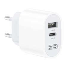 XO Wall charger XO L97, 1x USB, USB-C (white) mobiltelefon kellék