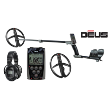  XP Deus I. fémkereső 28x34 DD szonda + távvezérlő + WS5 fejhallgató fémdetektor