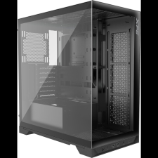 XPG INVADER X Midi Tower Fekete (INVADERXMTWOF-BKCWW) számítógép ház