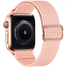 XPRO Apple Watch szövet körpánt Pink 42mm/44mm/45mm/49mm okosóra kellék