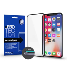 xPRO Full 2.5D Apple iPhone 14 Pro Max Tempered Glass kijelzővédő üveg fekete kerettel (126554) mobiltelefon kellék