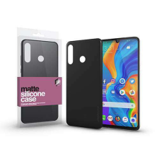 xPRO HUAWEI P30 Lite, nova 4e, Xpro szilikon mobiltok, Fekete, Matt tok és táska