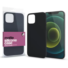 xPRO Matte ultravékony szilikon tok iPhone 17 fekete tok és táska