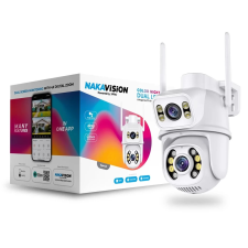 xPRO NAKAVISION C1 3+3MP IP kamera 4/12mm fehér megfigyelő kamera