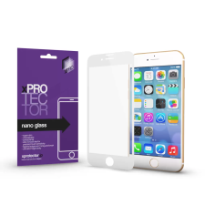 xPRO Nano Glass kijelzővédő fehér kerettel Apple iPhone 7 / 8 / SE (2020) / SE (2022) készülékhez (120289) mobiltelefon kellék