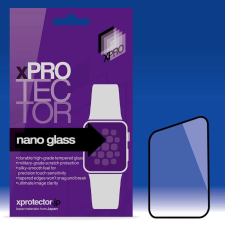 xPRO ™ Nano Glass kijelzővédő fekete kerettel Apple Watch 44mm készülékhez okosóra kellék