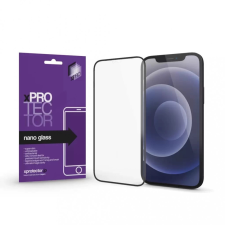 xPRO Nano Glass kijelzővédő fekete kerettel Samsung A05s készülékhez tok és táska