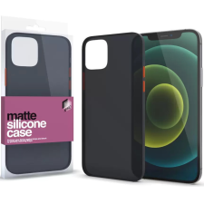 xPRO Samsung Galaxy A34 5G SM-A346B, Szilikon tok, színes gombokkal, Xprotector Matte, áttetsző/fekete tok és táska