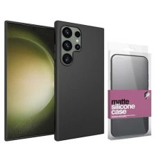 xPRO Samsung Galaxy S24 Ultra, Xpro szilikon telefontok, Matt, Fekete tok és táska