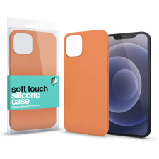 xPRO Soft Touch Silicon Case iPhone 15 Plus narancssárga tok és táska