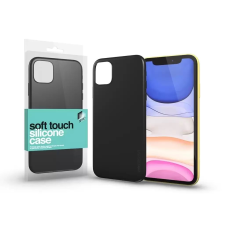 xPRO Soft Touch Silicone Case Apple iPhone 14 tok fekete (126815) (XP126815) - Telefontok tok és táska