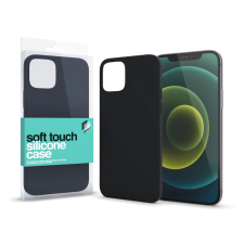xPRO ™ Soft Touch szilikon tok Slim fekete Apple iPhone 16e készülékhez tok és táska