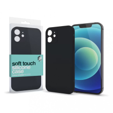 xPRO Soft Touch szilikon tok Slim fekete Samsung S21 FE készülékhez tok és táska