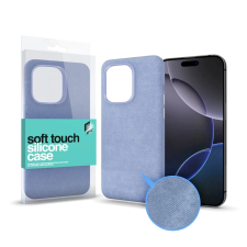 xPRO Soft Velvet Magsafe hátlaptok Apple iPhone 15 Pro Max kék tok és táska