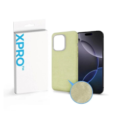 xPRO Soft Velvet Magsafe hátlaptok Apple iPhone Air zöld tok és táska