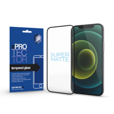 xPRO SuperMatte 3D Full Tempered Glass kijelzővédő iPhone 15 Pro Max mobiltelefon kellék