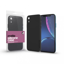 xPRO Szilikon matte tok ultravékony fekete Apple iPhone Xr készülékhez tok és táska
