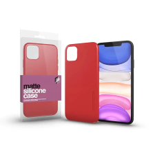  XPRO Szilikon matte tok ultravékony korallpiros Apple iPhone 11 Pro készülékhez tok és táska