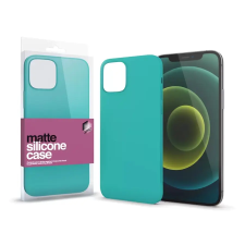 XPRO Szilikon matte tok ultravékony mentazöld Apple iPhone 13 Pro készülékhez tok és táska