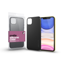 xPRO tector Matte Apple iPhone 11 szilikon hátlaptok fekete (118190) (x118190) tok és táska