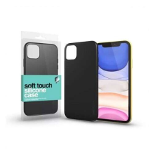 xPRO tector Soft Touch Apple iPhone 14 Fekete Szilikon hátlap tok tok és táska