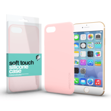 xPRO tector Soft Touch Silicone Case púder pink Apple iPhone 7/8/SE (2020) készülékhez mobiltelefon kellék