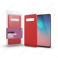 xPRO tector Szilikon matte tok ultra vékony korallpiros Samsung S20+ készülékhez tok és táska