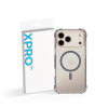 xPRO tector XPRO™ Hybrid Armor MagSafe szilikon tok Apple iPhone 16 készülékhez SZÜRKE