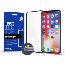 xPRO Tempered Glass Full 2.5D 0.33 kijelzővédő üveg Samsung S22 fekete mobiltelefon kellék