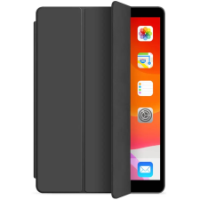 Xprotector Apple iPad 9.7 (2017 / 2018), mappa tok, szilikon hátlap, Smart Case, Xprotector Smart Book Flip, fekete tablet tok