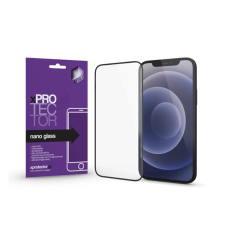Xprotector Apple iPhone 14 Pro Xprotector Nano Glass kijelzővédő fólia fekete kerettel mobiltelefon kellék