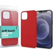 Xprotector Apple iPhone 15 Plus, Szilikon tok, Xprotector Soft Touch, piros tok és táska
