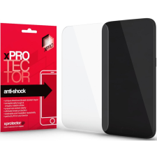 Xprotector Apple iPhone 15 Pro Max, Kijelzővédő fólia (az íves részre NEM hajlik rá!), Xprotector Anti Shock, Clear Prémium mobiltelefon kellék