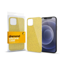 Xprotector Diamond szilikon hátlap tok, Apple iPhone 13 Pro Max, arany tok és táska