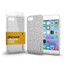 Xprotector Diamond szilikon hátlap tok, Samsung Galaxy A13 4G, ezüst tok és táska