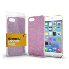 Xprotector Diamond szilikon tok, Samsung Galaxy S23+, rózsaszín tok és táska