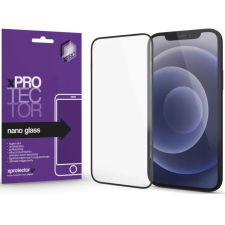 Xprotector Huawei P Smart (2019 / 2020) / P Smart Plus (2019) / Honor 10 Lite, Kijelzővédő fólia, ütésálló fólia (az íves részre is!), Tempered Glass (edzett üveg), Xprotector Nano Glass, fekete mobiltelefon kellék