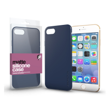 Xprotector Matte, ultra vékony matt szilikon hátlap tok, Apple iPhone Xs Max, sötét kék tok és táska