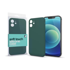 Xprotector Soft Touch szilikon tok Slim Apple iPhone 15 Pro Max, sötétzöld tok és táska