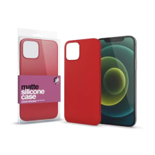 Xprotector Szilikon matte tok ultravékony Apple iPhone 15, korallpiros tok és táska