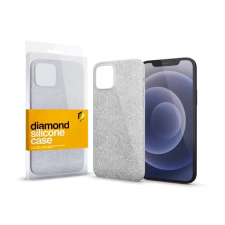 Xprotector Szilikon tok Diamond Apple iPhone 15, Ezüst tok és táska