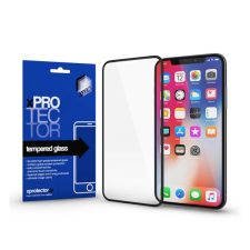 Xprotector Tempered Glass Full 3D kijelzővédő üvegfólia Samsung A15 4G / 5G, fekete mobiltelefon kellék
