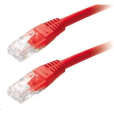 XtendLan UTP CAT5E Összekötő Piros 25cm PK_5UTP0025red kábel és adapter