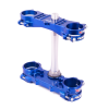 XTRIG ROCS Tech Hármas Bilincs Kék 25mm Offset Yamaha YZ125 XTRIG Futómű és fék alkatrészek Első villa