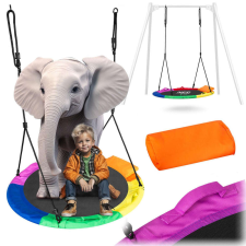 XXL gólyafészek hinta, tarka, 110 cm - Swingo hinta