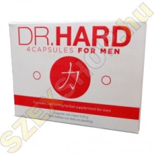 XXL Powering Dr. Hard kapszula férfiaknak - 4 darab vágyfokozó