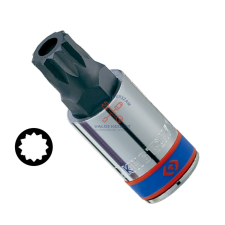  XZN Bitfej 1/2&quot; rövid M18 furatos dugókulcs