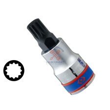  XZN Bitfej 1/2&quot; rövid M 6 dugókulcs