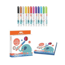 Y-PLUS Rostirón Y-Plus+ Elefánt Jumbo 12 db-os lemosható filctoll, marker